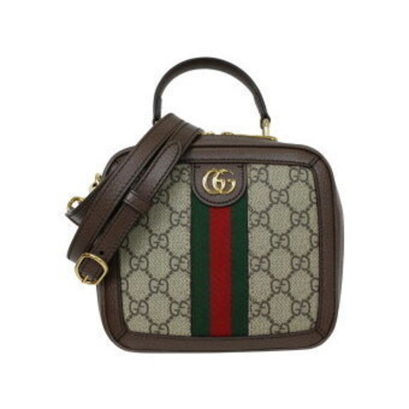 Gucci GG Top Crossbody White Supreme Canvas - Picture 1 of 9